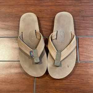 Men’s Rainbow premier leather Sandals 7.5